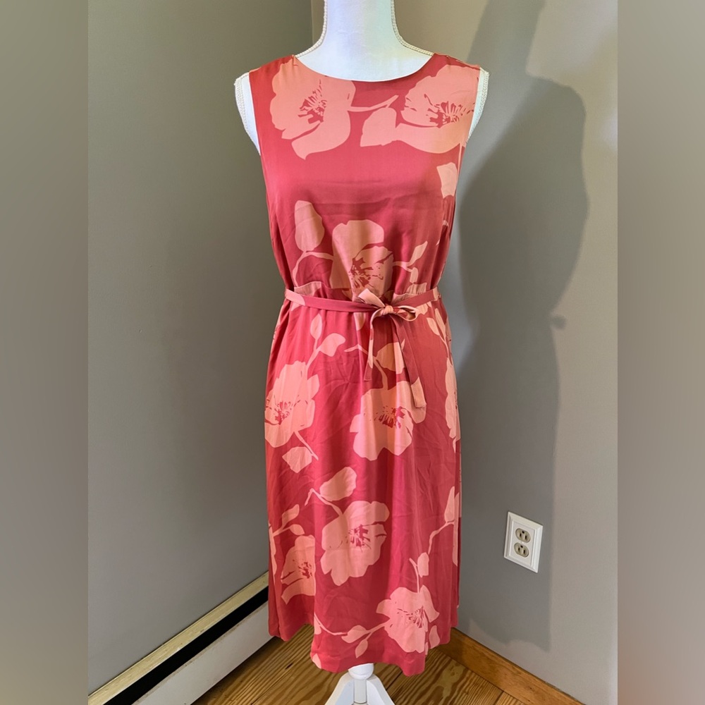 Vintage Tommy Bahama silk blend floral dress
